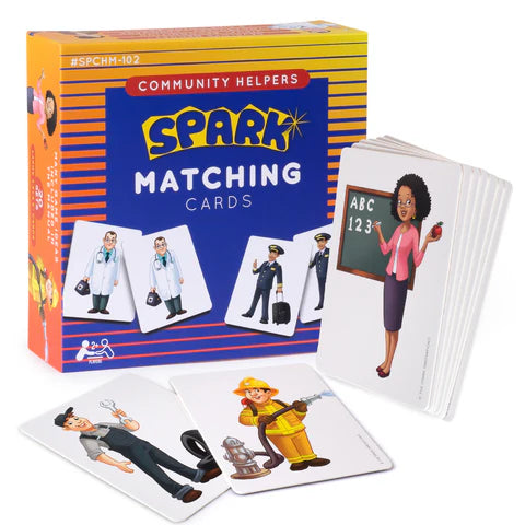 Spark Community Helper Matching Game – Talk and Teach