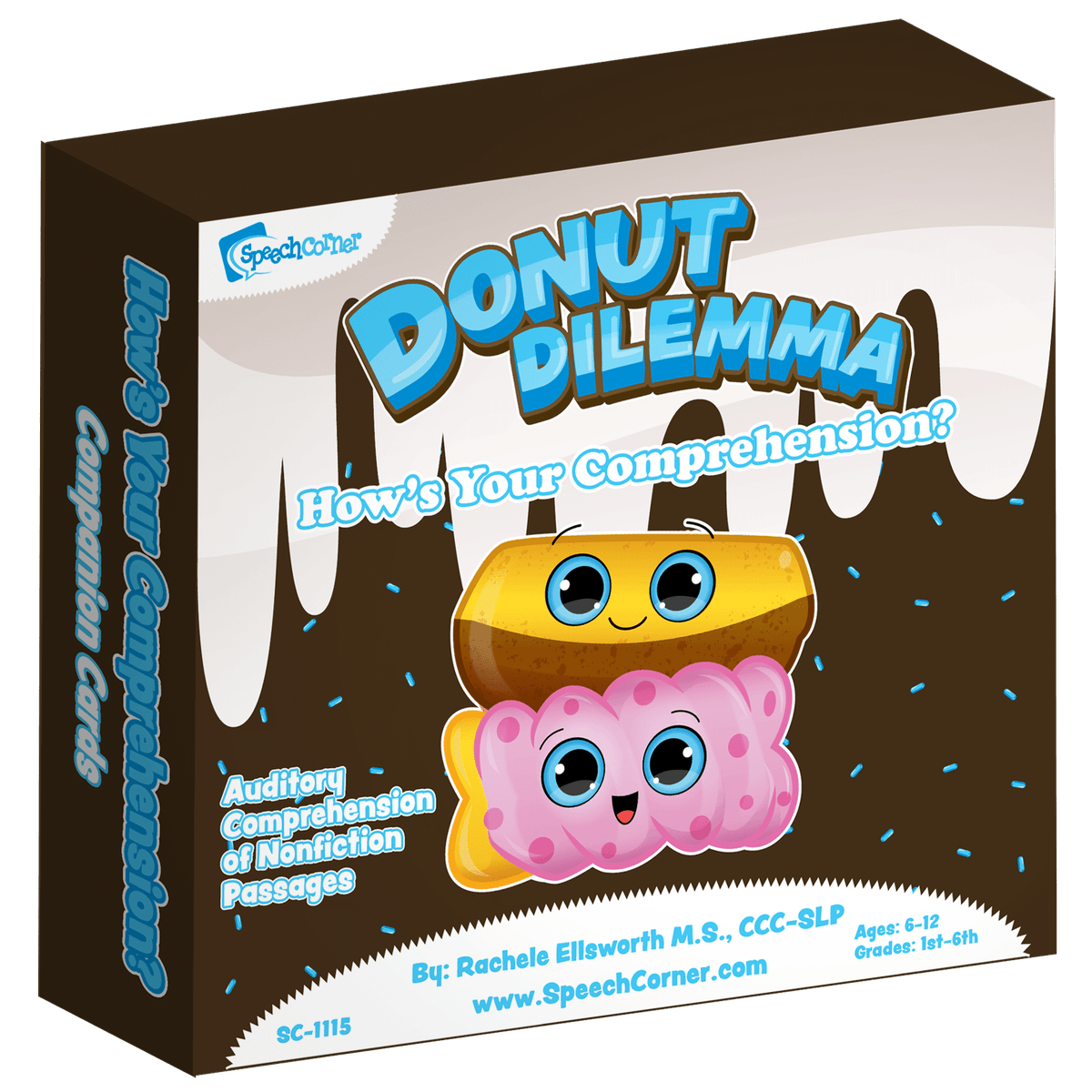 Donut Dilemma - How's Your Comprehension? Add-On Cards – Talk and Teach