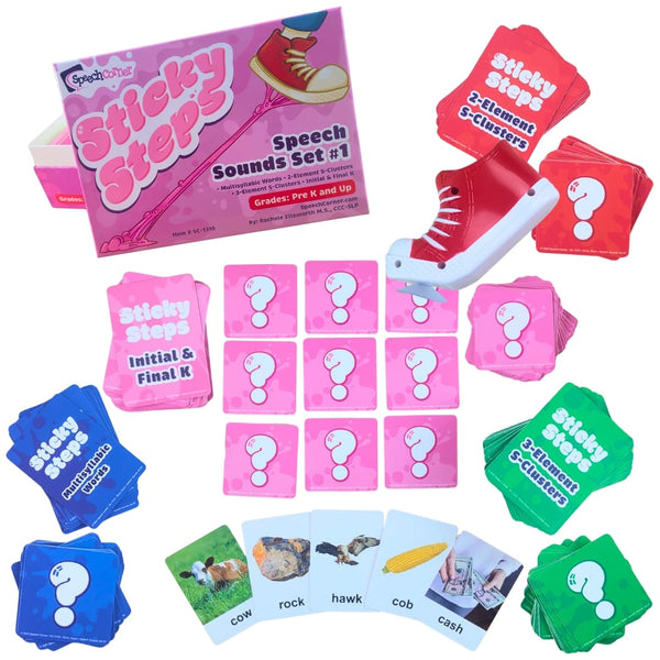 Sticky Steps Speech Sounds Set #1